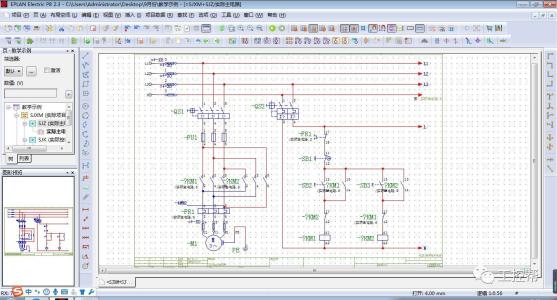Is drawing an electrical schematic in CAD or EPLAN?